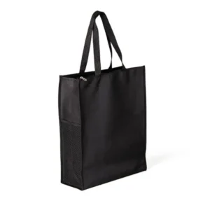 SACOLA DE MÃO EM NYLON 600 - PRETA