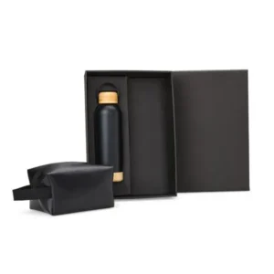 KIT GARRAFA E NECESSAIRE - 2 PÇS