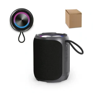 AVICENNA. Caixa de som em ABS 100% reciclado à prova de água com classificação IPX6 2'600 mAh